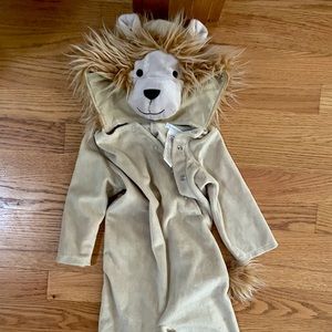 Pottery Barn Kids lion baby toddler costume 12-18mo PBK Halloween